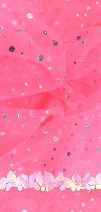 Petal Textile Pink Live Wallpaper