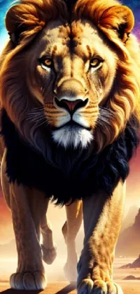 Photograph Light Lion Live Wallpaper - free download