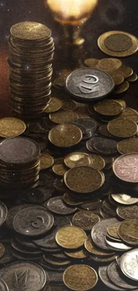 Photograph Coin Money Handling Live Wallpaper