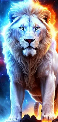 Photograph Light Lion Live Wallpaper - free download