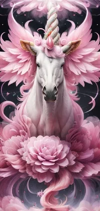 Photograph Mythical Creature White Live Wallpaper