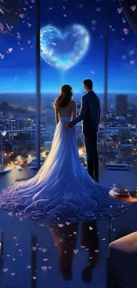 Photograph Wedding Dress Sky Live Wallpaper