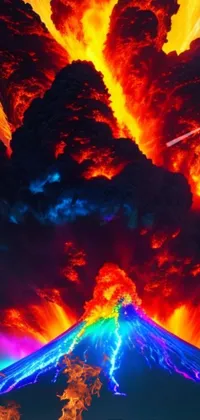 Supervolcano Live Wallpaper