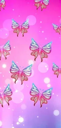 Pink Art Arthropod Live Wallpaper