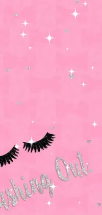 Pink Art Illustration Live Wallpaper