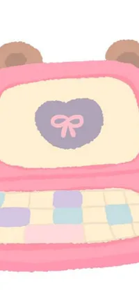 If you're looking for a cute and whimsical live wallpaper, check out this pink laptop design! Featuring a heart on the screen, this wallpaper is perfect for anyone who loves feminine and sweet designs