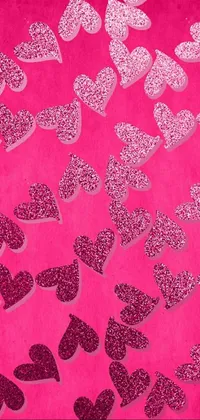 Pink Art Organism Live Wallpaper