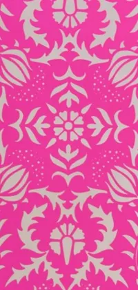 Pink Art Symmetry Live Wallpaper