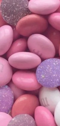 This candy-themed live wallpaper brings a fun and colorful element to your mobile device