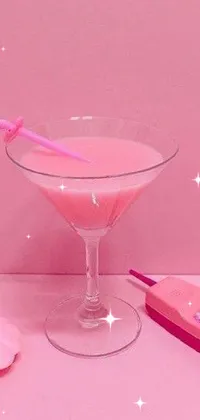 Pink Fluid Liquid Live Wallpaper