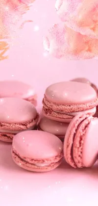 Pink Food Cake Live Wallpaper