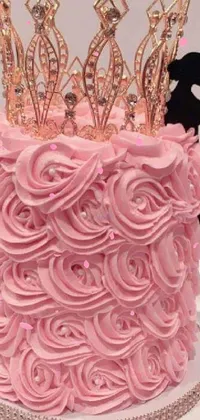 Pink Food Cake Decorating Supply Live Wallpaper