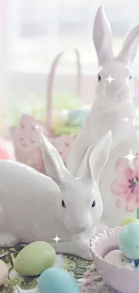 Pink Mammal Toy Live Wallpaper