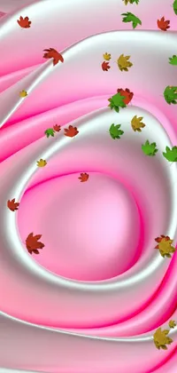Pink Petal Liquid Live Wallpaper