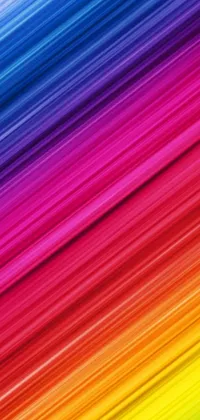 Bring a beautiful and colorful touch to your phone display with this stunning rainbow phone live wallpaper