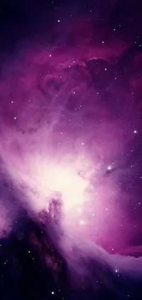 Pink Purple Astronomical Object Live Wallpaper