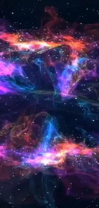 Pink Purple Astronomical Object Live Wallpaper
