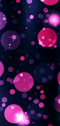 Pink Purple Light Live Wallpaper