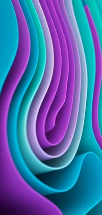 This phone live wallpaper features a beautiful purple and blue background designed using innovative HDPE technology