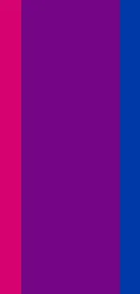 This live wallpaper boasts a beautiful close-up of a mesmerizing purple and blue color palette with a hint of fuchsia