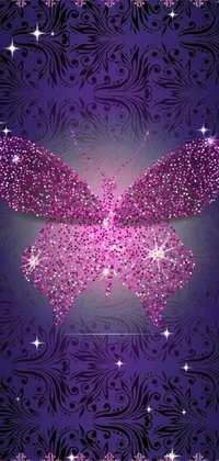 Pink Purple Violet Live Wallpaper