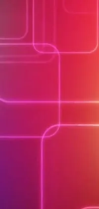 Get a mesmerizing abstract live wallpaper for your phone featuring a colorful pattern of squares and rectangles