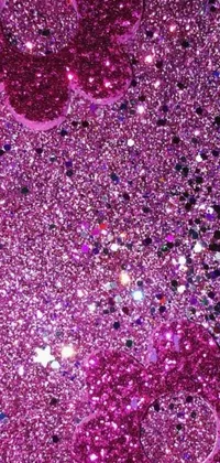 Looking for a gorgeous and dazzling live wallpaper for your phone? Check out this pink glitter design that is inspired by the dreamy Tumblr aesthetic