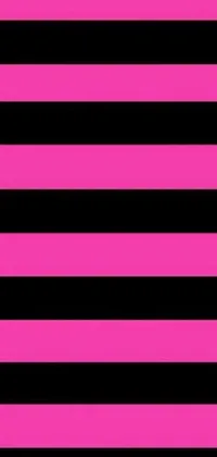 Looking for a trendy phone wallpaper? Look no further than this pink and black striped background, perfect for adding a bit of spice to your phone