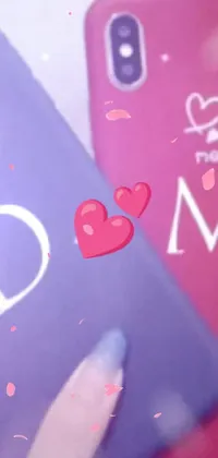 Pink Violet Magenta Live Wallpaper