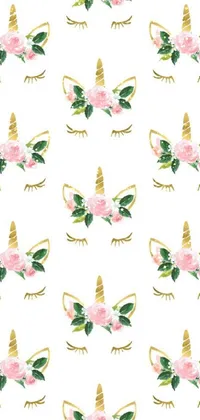 Pink White Arthropod Live Wallpaper