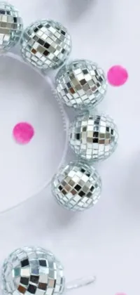 The disco ball live wallpaper is a fun and vibrant option for your mobile phone
