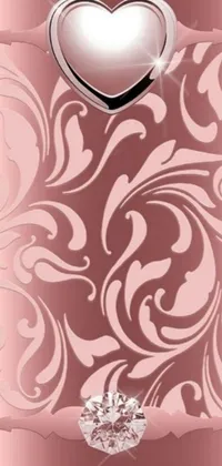 Pink White Pattern Live Wallpaper