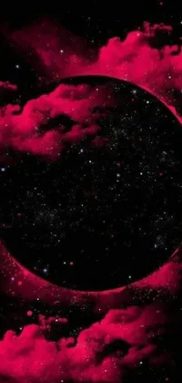 Pink World Astronomical Object Live Wallpaper