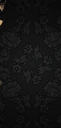 This stunning black and gold live wallpaper is the epitome of elegance and sophistication