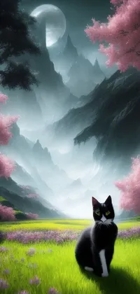 Plant Atmosphere Cat Live Wallpaper
