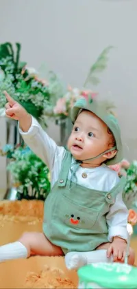 Plant Baby & Toddler Clothing Happy Live Wallpaper
