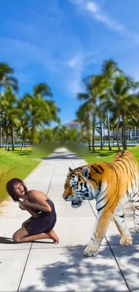 free tiger Live Wallpaper