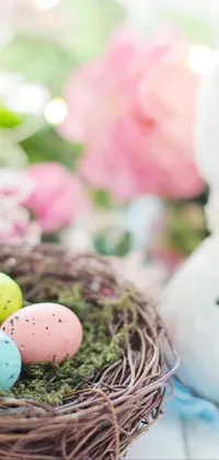 This stunning live wallpaper is the perfect addition to your phone screen this Easter season