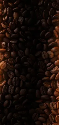 Experience the rich aroma of coffee with this realistic phone live wallpaper