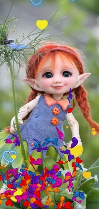 Plant Doll Toy Live Wallpaper