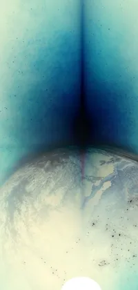 This live wallpaper features a mesmerizing view of Earth from space