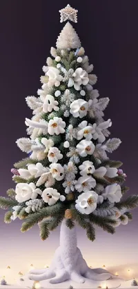 Plant Flower Christmas Ornament Live Wallpaper