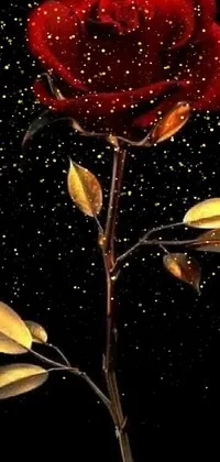Plant Flower Liquid Live Wallpaper