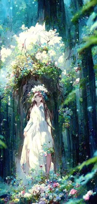 Plant Flower People In Nature Live Wallpaper