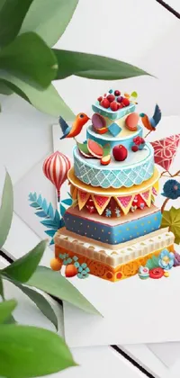 Plant Food Cake Decorating Live Wallpaper