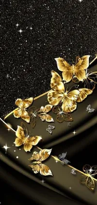 Plant Gold Body Jewelry Live Wallpaper