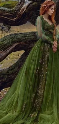 Plant Grass Dress Live Wallpaper