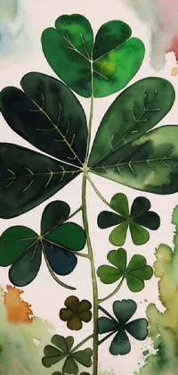 Plant Green Branch Live Wallpaper