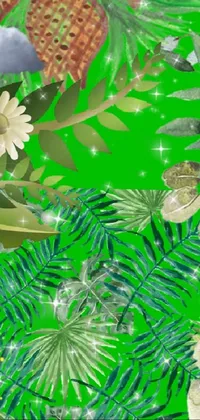 Plant Green Leaf Live Wallpaper