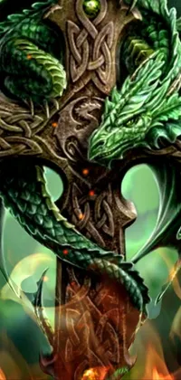 Plant Green Mythical Creature Live Wallpaper